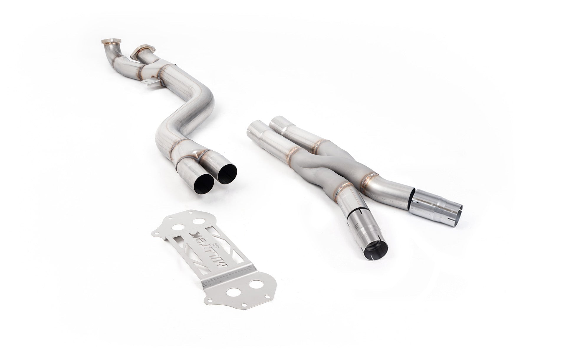 Milltek OPF/GPF Bypass Single 102mm Pipe with Z Pipe - BMW G80 | G81 M3 | G82 M4 - Evolve Automotive